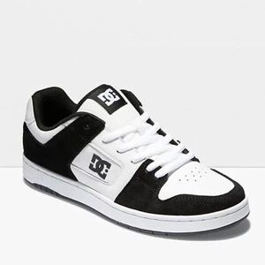 BRAND NEW men dc DC manteca black white skate shoes size US 8.5 9 9.5 11 13